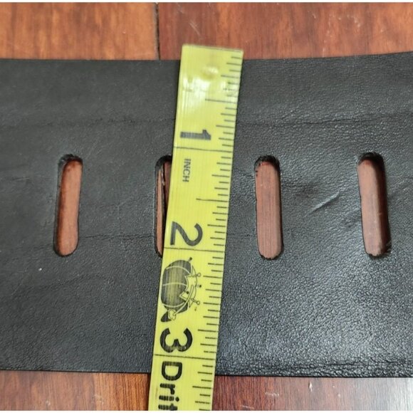 Brave Willa Bridle Black Leather Women's Belt Size 30 - Picture 11 of 12
